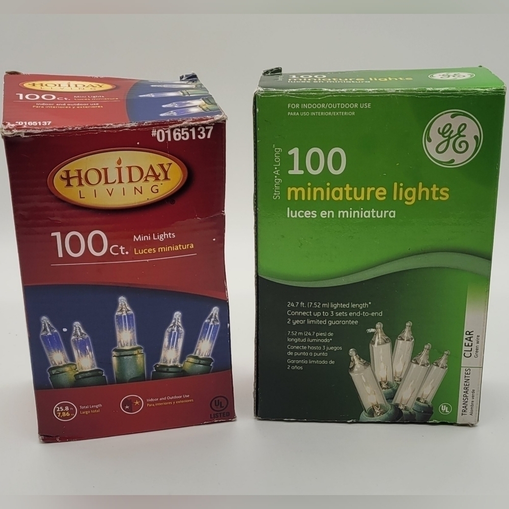 Christmas Xmas Decorative Lights Clear​​​
